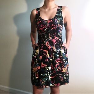 Jack BB Dakota Abstract Floral Dress sz 0